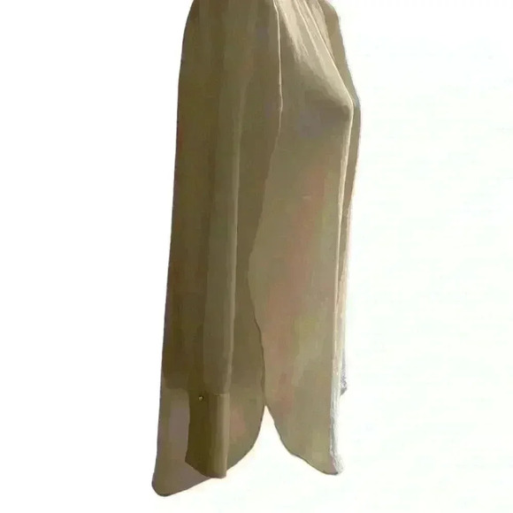 ZARA BASIC Women’s Ivory Button Down Size Large - Picture 2 of 7